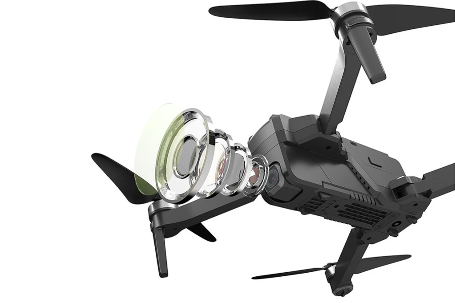 Flycam MJX Bugs 12 EIS Quay Phim 4K, Chống rung điện tử.